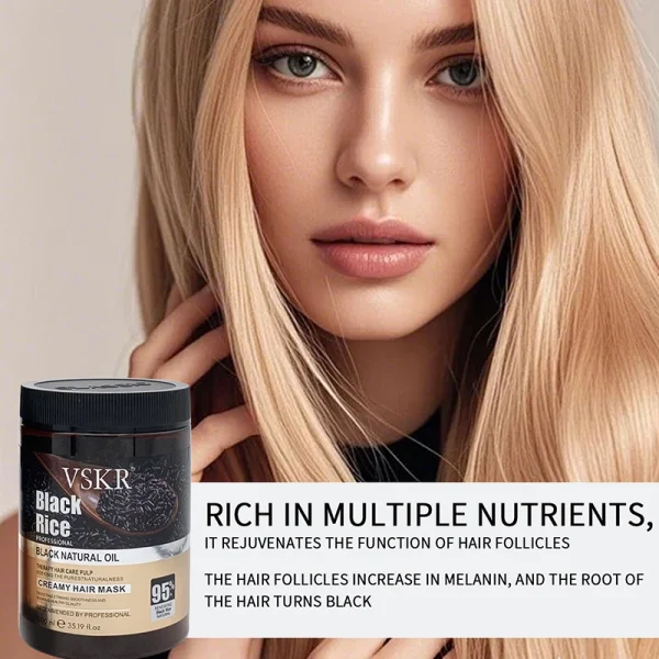 Black Rice Strengthening & Vitality Hair Mask