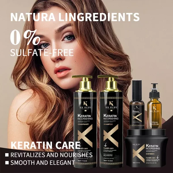 Organic Keratin Hair Care Set