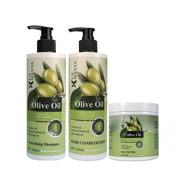 Olive Oil Nourishing Shampoo Set