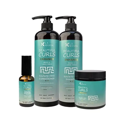 Sulfate-Free Curly Hair Care Set