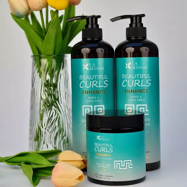Sulfate-Free Curly Hair Care Set